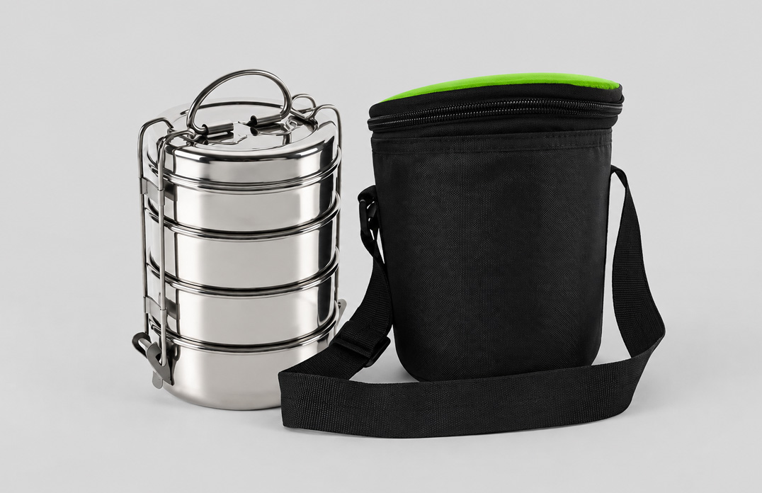 4 Layer Stainless Steel Lunch Box