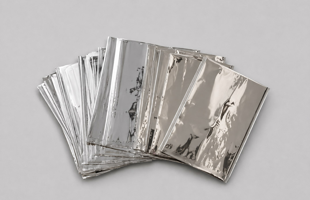 Aluminium Silver Foil Pouch