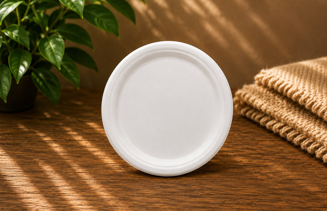 Bagasse Round Plate