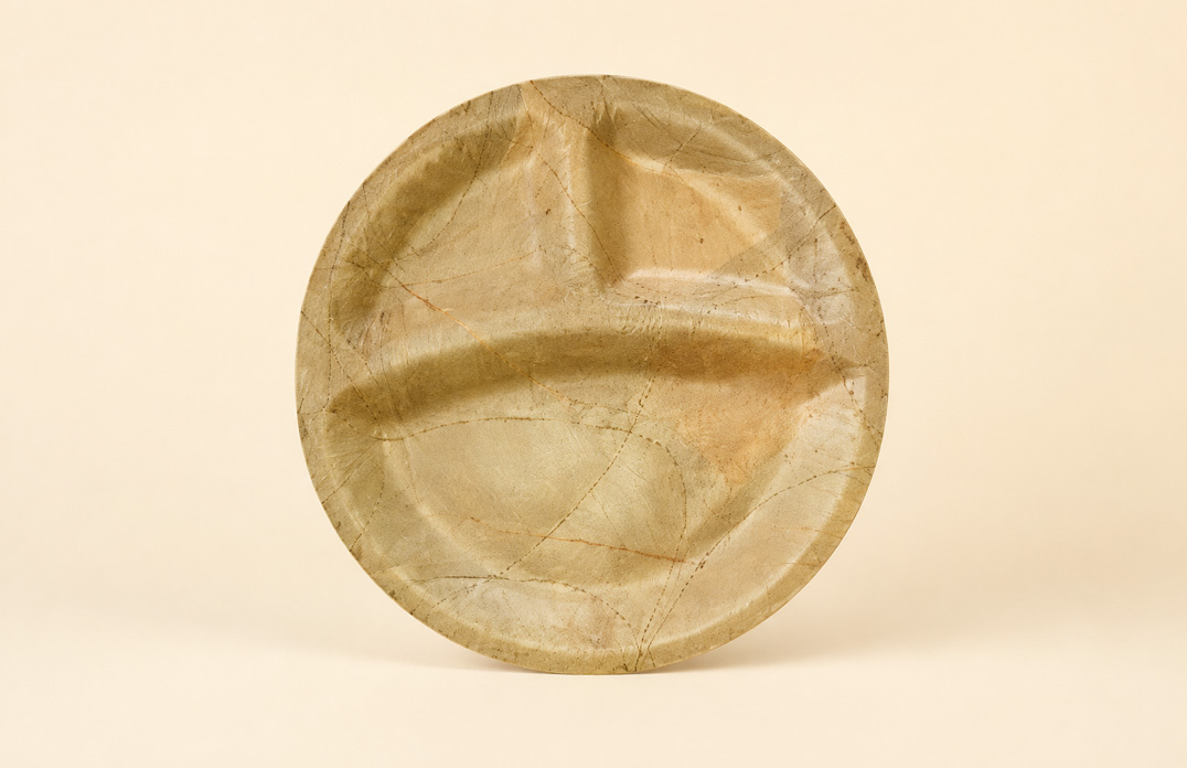 10 Inch Compartment Plate