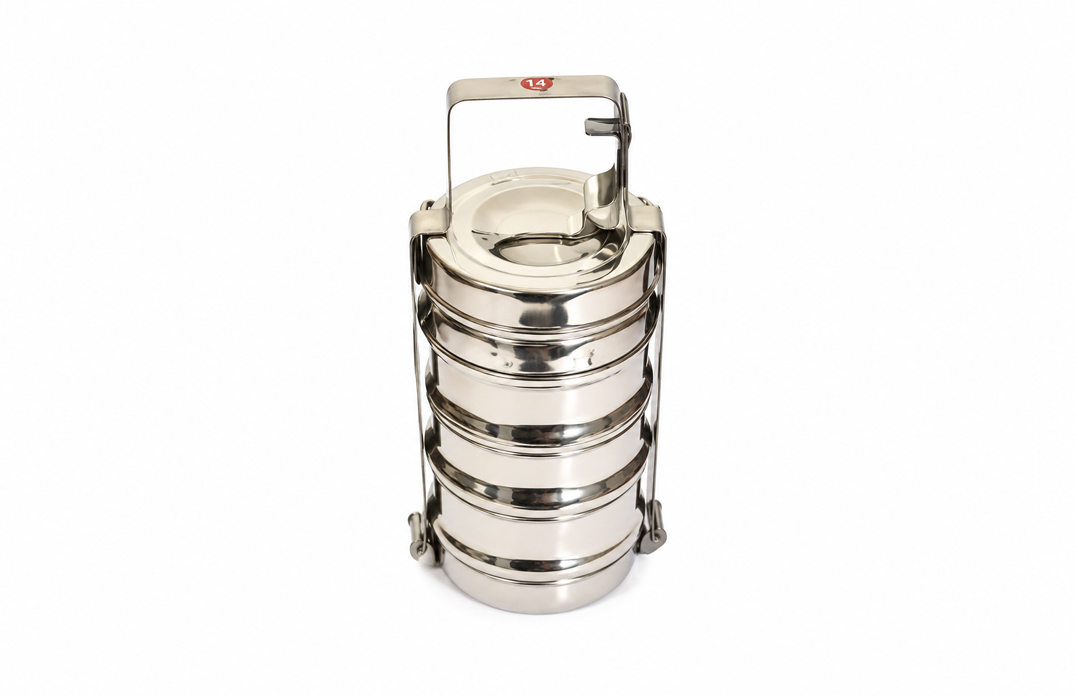 Stainless Steel Clip Tiffin Carrier