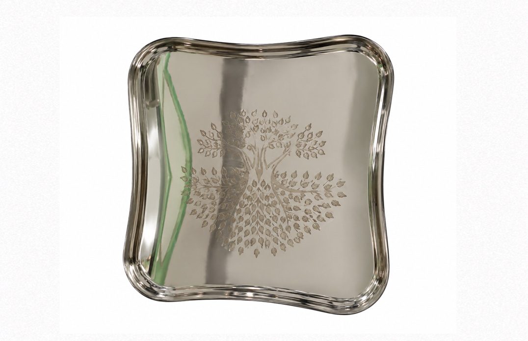 Stainless Steel Square Curved Plate