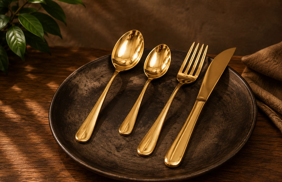 Brass Spoon Set