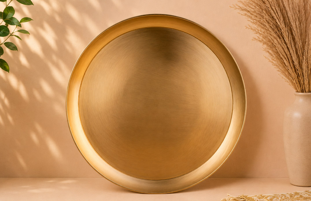 Brass Thali Plate